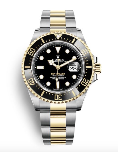 Rolex Submariner two tone watch