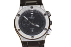 Hublot Classic Fusion Quartz Men’s Luxury Watch – Silver Strap, Black Dial